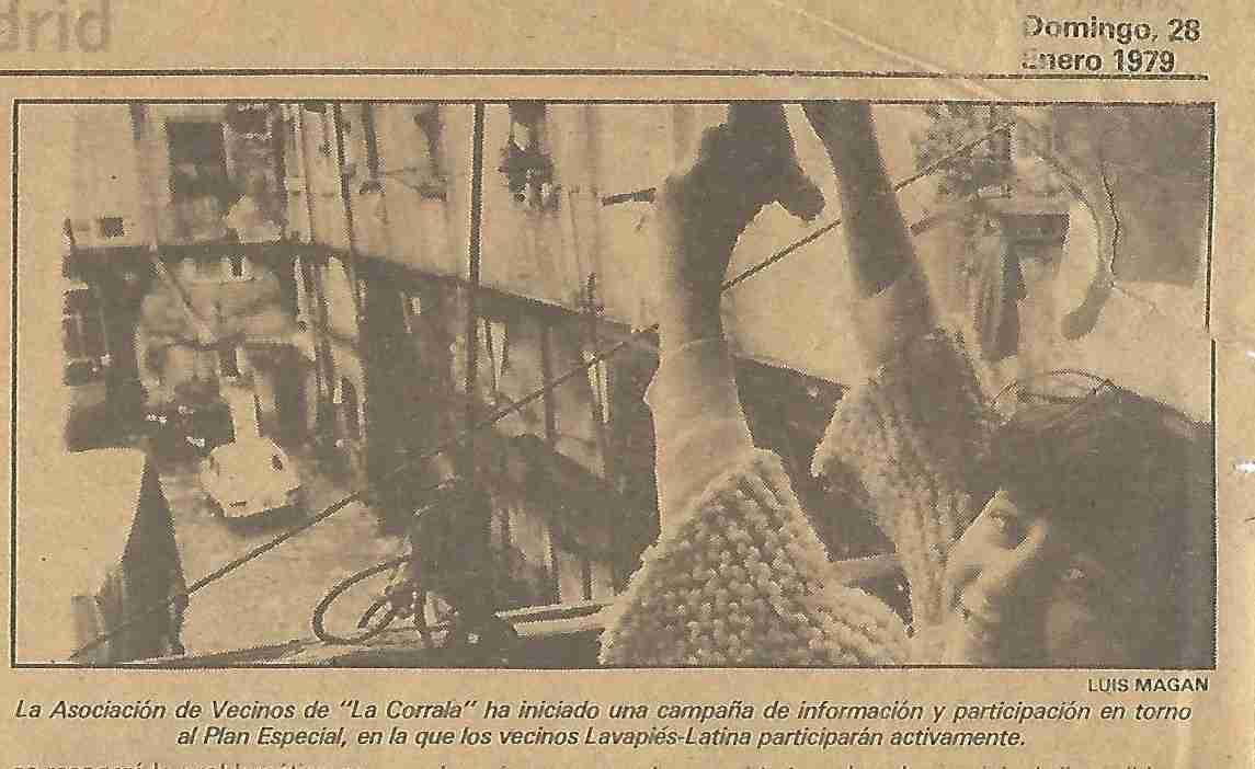 PERIODICOS DE 1979 HABLANDO DE LA ASOCIACION.