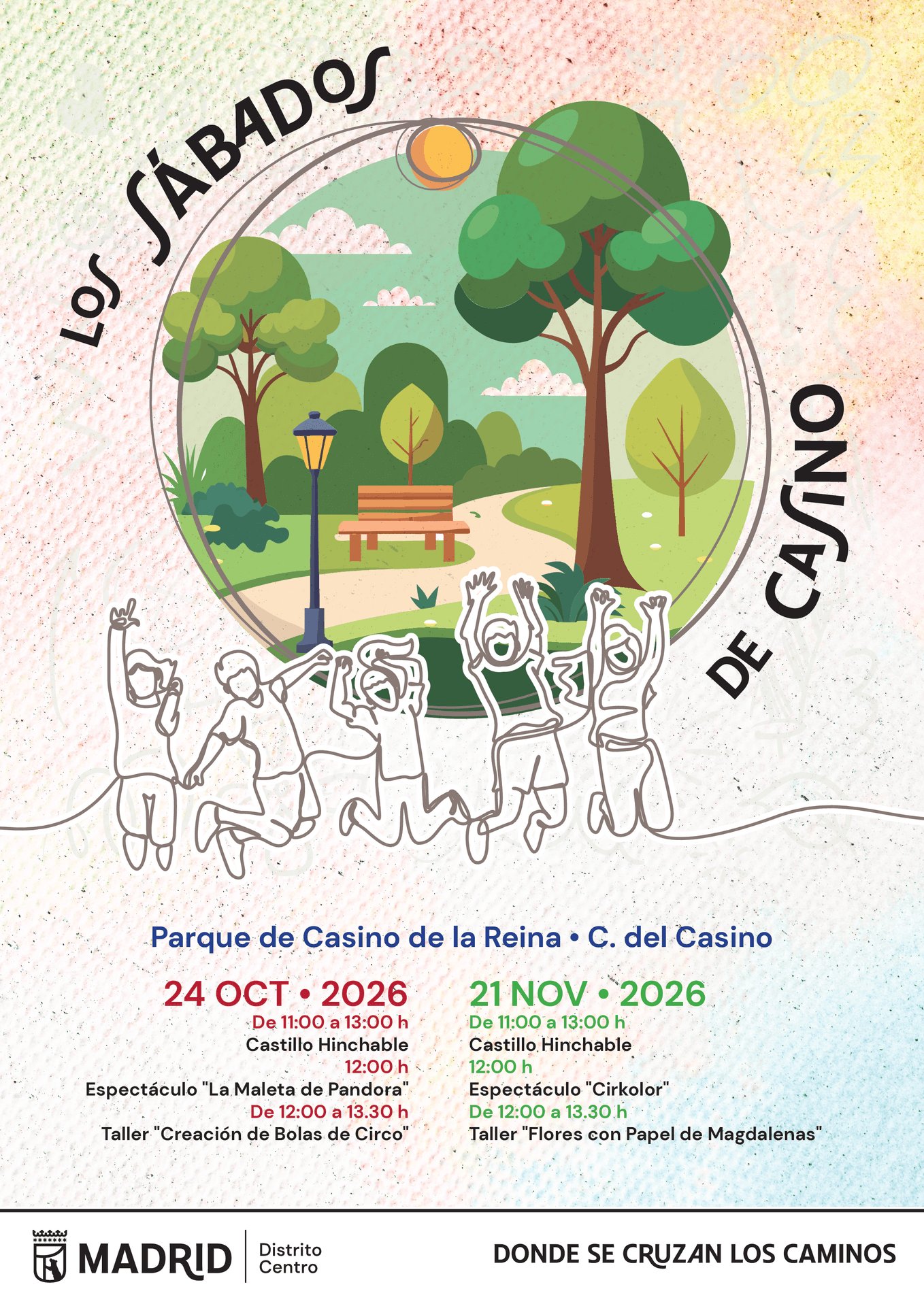 Los sábados en el Casino de la Reina.